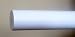 1-3/8 inch Wood Smooth Drapery Rod in White Finish - 8' long