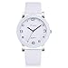 KaloryWee Noël Montre Femme Bracelet Montre Pas Cher Fashion Bande Montre Cuir Pendentif Luxe Cadeau Anniversaire La Mode Saint-Valentin Cadran Rond Poignet Quartz Aiguille
