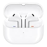 Samsung Galaxy Buds3 White with Galaxy AI, Wireless Earbuds, Noise Cancelling, Bluetooth, 360 Audio, 2 Year Extended Warranty (UK Version)