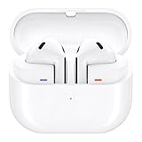 Samsung Galaxy Buds3 White with Galaxy AI, Wireless Earbuds, Noise Cancelling, Bluetooth, 360 Audio, 2 Year Extended Warranty (UK Version)