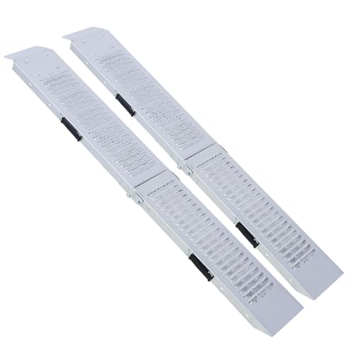 Rampas Plegables de Carga 6.3 ft Set de 2 Acero miniatura 1