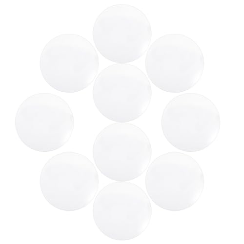 Couvercle verre pour montre ronde ABOOFAN en borosilicate pour laboratoire x10
