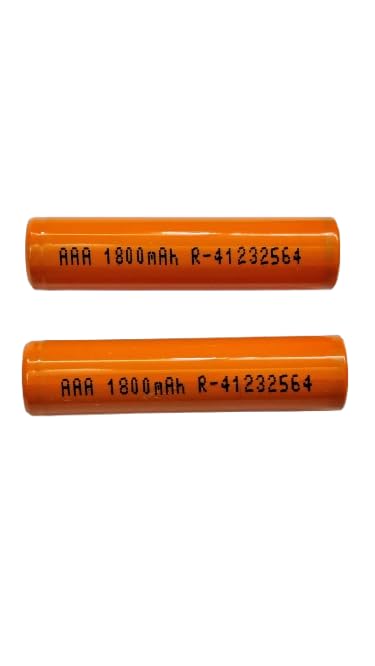 TURBOCELL AAA Rechargeable NI-MH Flat-Top Batteries, 1800mAh (Full Capacity), 1.2V, Pack of 2-image-35