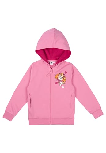Paw Patrol Kapuzenpullover Für Jungen - Chase & Marshall Hoodie Mit Reißverschluss