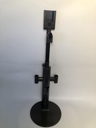 Height Adjustable Stand, Vacuum Stand Holder for Dyson V15 Detect V12 V11 V10 V8 V7, Aluminum Storage Standing Dock for 8 Accessories