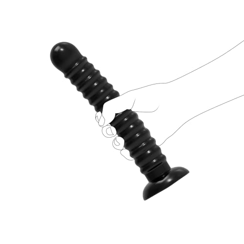 Image of Anal Plugs Sex Toys with Suction for Masturbation, Butt Plugs Anal Dildo Prostate Massager for Men Women (9.2IN)
