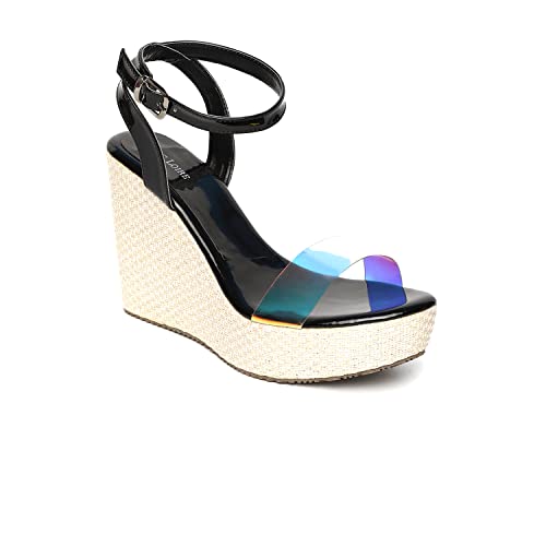 Image of Marc Loire Women's Pair of Platform Wedges High Heel Fashion Sandal for Casual, Outdoor, Party and Holidays