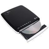 LG GSA-E50L Slim 8X DVD&plusmn;RW DL USB 2.0 Powered External Drive w/LightScribe (Black/White)