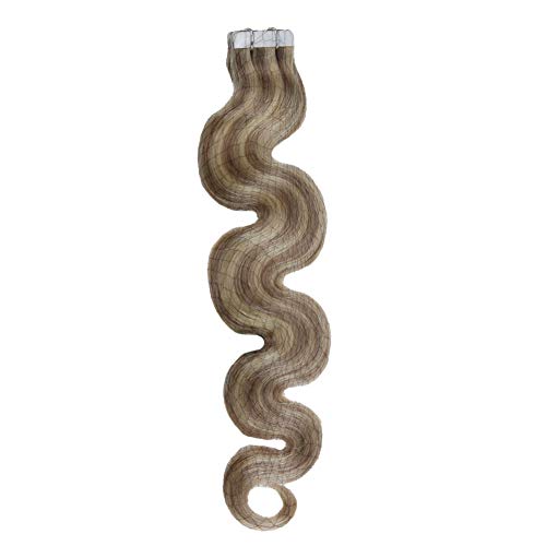 Remy Hair Extensions Human Hair Tape in Extensions Seamless Skin Weft Tape in Hair 20PCS 50G