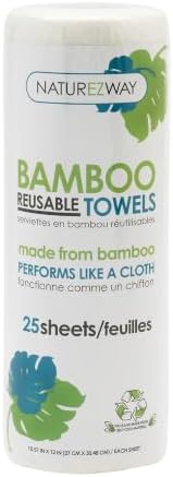 Naturezway - Reusable & Washable Perforated Towels 25 Sheet(S) image 5