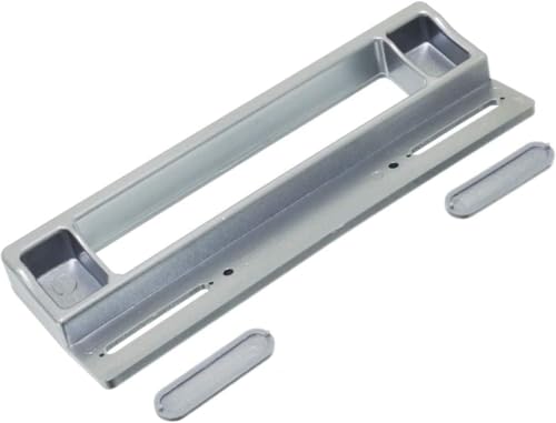 Recamania Türgriff Kühlschrank Universal | Kühlschrankgriff | Schraubenabstand 9,5 bis 17 cm | Kühlschrank und Gefrierschrank geeignet | Weiß