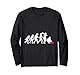 Modelleisenbahn Lokomotive Eisenbahn Spruch Dampflokomotive Langarmshirt