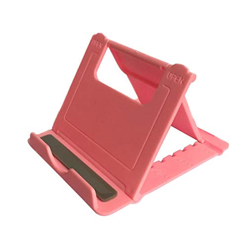 Preisvergleich Produktbild Tischtelefon Tablet-Kartenhalter Multifunktions-Creative Portable Multi-Position Adjustment Universal Frame - Pink