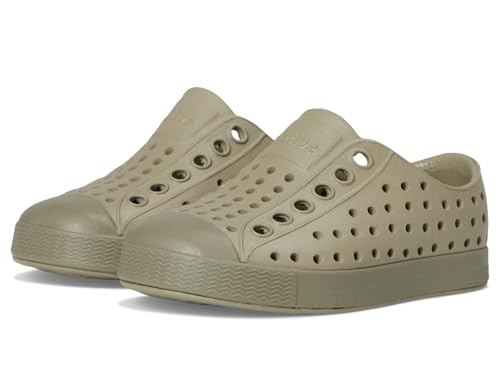 Native Shoes Jefferson (Toddler/Little Kid) Sneaker, Elm Green/Vetiver Grey, 7 US Unisex