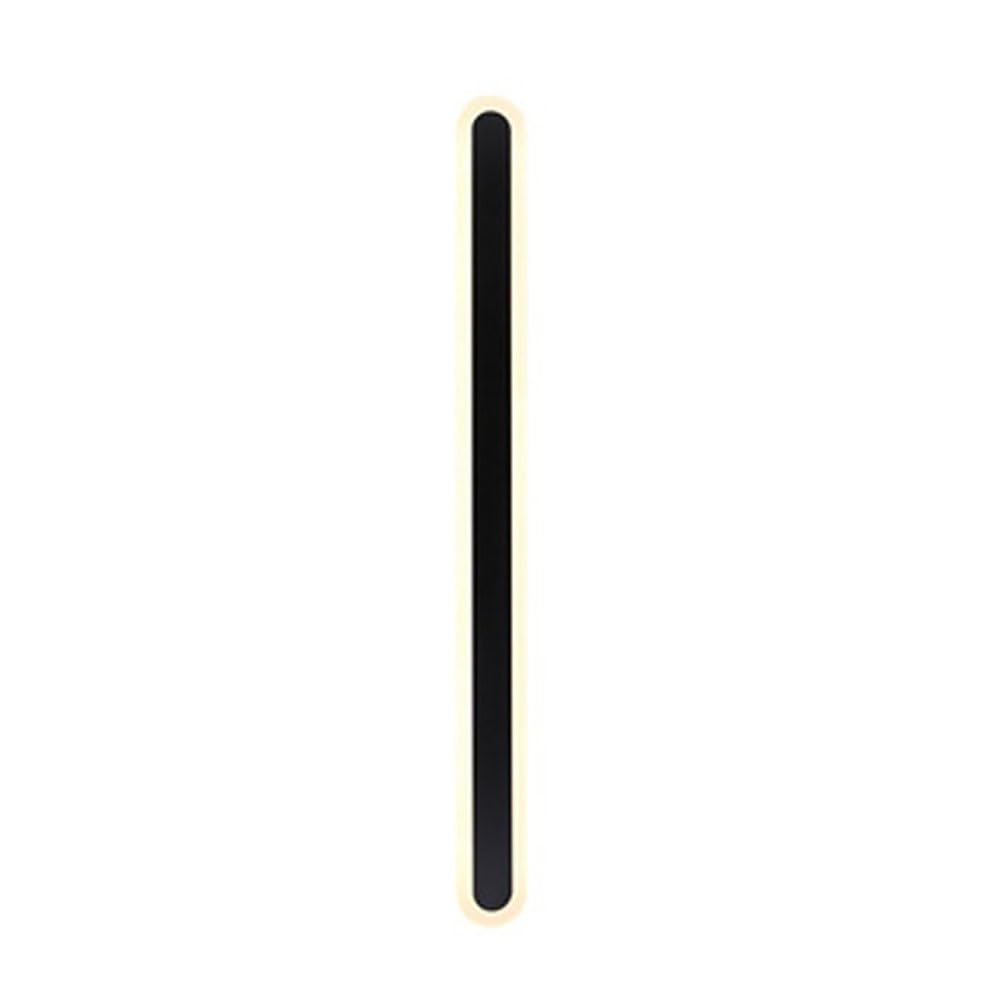 OZBMA Modern LED Long Wall Lamp Acrylic Lampshade Sconce Dimmable Light for Bedroom Bedside Living Room Stairs Aisle(100cm/39.3in) (size_name 100cm/39.3in)