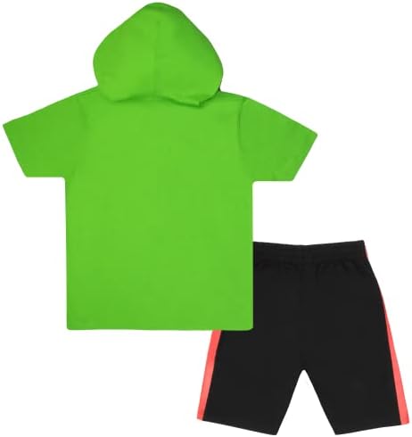 Nickelodeon Conjunto de 2 pe as com capuz e camiseta com capuz de
