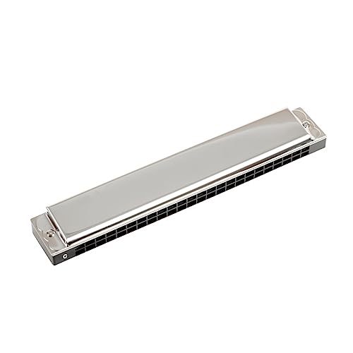 PacuM Harmonica par clé d’instrument 24 trous Tremolo Harmonica C Key Bonne étanchéité à l’air Harmonica professionnel Instruments de musique Harmonica - Les Beatles, Paul McCartney, John Lennon, RIngo Starr, George Harrison PacuM Harmonica par clé d'instrument 24 trous Tremolo Harmonica C Key Bonne étanchéité à l'air Harmonica professionnel Instruments de musique Harmonica – Image 4