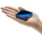Xuniktek 10000mAh Small Power Bank，Fast Charge Mini Portable Charger, USB C Input/Output with External Battery Pack, Smart LED Display，Suitable for iPhone, Samsung, iPad and Tablets.
