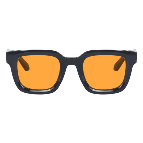 Image of Peter Jones Unisex Large Square UV /UB Protected Sunglasses (3803)
