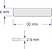 HushBumps Ultra-Quiet Bumpers for Interior Doors 3-Pack. Prevents Door Slamming and Provides Soft Close. Just Peel & Stick. No Tools Required. Silences Door Closing. 30 pcs.