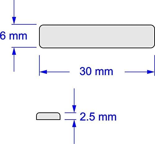 HushBumps Ultra-Quiet Bumpers for Interior Doors 3-Pack. Prevents Door Slamming and Provides Soft Close. Just Peel & Stick. No Tools Required. Silences Door Closing. 30 pcs.