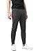Hat and Beyond Casual Fleece Jogger Pants Active Elastic Urban Slim Fit DP-61 (Large, DP-61 Charcoal)