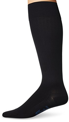 Image of JOBST forMen Ambition, Knee High w / SoftFit Technology, 30-40 mmHg, Black, SZ 1 /Long