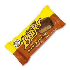 Boyer Peanut Butter Cup Candy, 1.6 Ounce -- 72 per case.