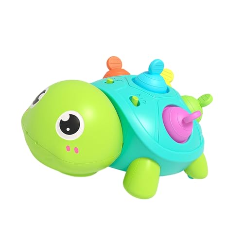 Gissroys Juguetes educativos para bebés Desarrollo Temprano Sonido Interactivo Luz Ejercicios de gateo Diseño masticable Seguro Juguete de desarrollo interactivo para bebés de 0 a 3 años