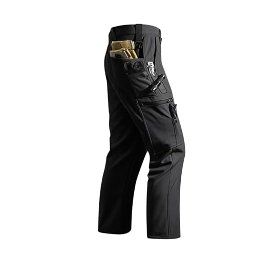 Men's Cargo Pants Ripstop Hiking Work Pant Outdoor Casual Pants with Multi Pockets Winter Workwear Sweatpants Trouser2