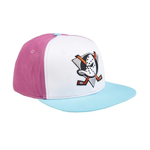 Image of TRIVINKIN Mighty Ducks hat Men's Duck hat Hockey Cap Adjustable Snapback Baseball Hat with Embroidered Logo Size (S-XL)