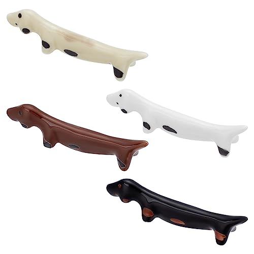 PLIGREAT 4 Stück Essstäbchenablagen Aus Keramik Mit Niedlichen...