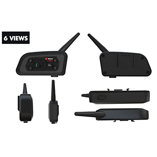 Intercomunicador V6 Pro para Capacete de Motociclistas