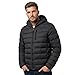 Calvin Klein Herren San Gabriel gewebt Jacke - Anthrazit/Schwarz - L