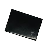 [sion works] 開けない 名刺入れ スライドサム 30 / Slide Thumb 30 薄型 4mm 本革 1秒で取り出せる 30枚収納可 本革 栃木レザー イタリアンレザー メンズ レディース ユニセックス 日本製 国産 ハンドメイド ブランド おしゃれ 人気 プレゼント 用 ギフト仕様パッケージ 就職祝い 転職祝い 誕生日 新社会人 新生活 (栃木レザー, ブラック)