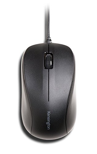 Kensington | Souris filiare ambidextre | USB | Silencieuse | Design Ergo | Windows, MacOs, ChromeOs | Noir | K72110EU