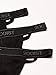 2(X)IST Men's Essential Cotton Y-Back Thong 3-Pack,Black,Medium