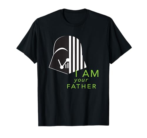 T-shirt Star Wars Dark Vador I Am Your Father noir en coton