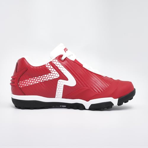 Image of RIP-IT SwiftStep Ringor Pro Turf Softball Shoes | Size 13 | Scarlet