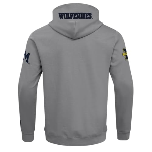 Image of Pro Standard Mens College Classic Chenille Cotton Double Knit Full Zip Hoodie