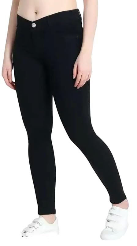 Women’s Ultra-Stretch Black Skinny Fit Denim for Women-picture-22