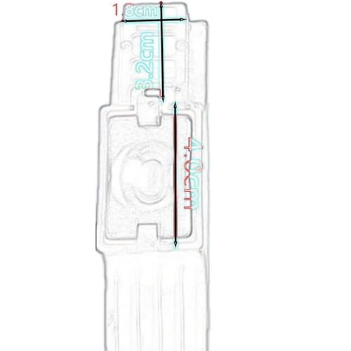 Image of 2 Pieces Exercise Bike Brake Pads Professional for Indoor Household Training 8mm Thickness | Sporting Goods | Cycling | Bicycle Components & Parts | Brake Pads