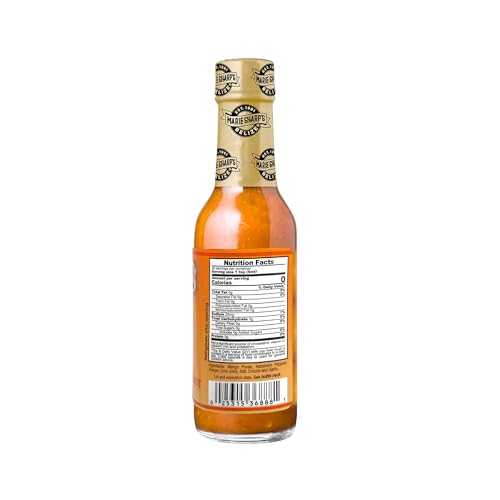Image of Marie Sharp's Mango Habanero Pepper Sauce, 5 oz - Sweet & Spicy Belizean Hot Sauce with Real Mango - All-Natural, Gluten-Free