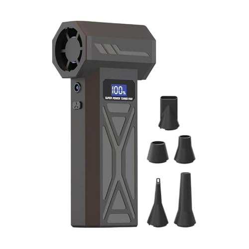Secador de pelo de alta velocidad - Soplador de peinado con pantalla digital e iluminación LED | Secador de pelo inteligente - para coche, salón, gimnasio, casa, viaje, apartamento dormitorio