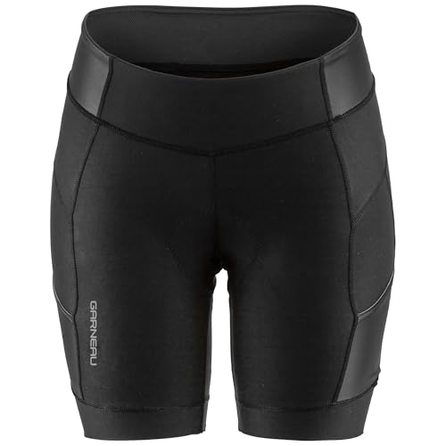 Garneau Women's Neo Power Motion 7 Cycling Shorts, Black, La