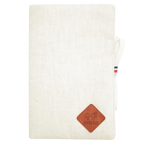 Protège carnet de santé en Lin SEVIRA KIDS 17x23 cm accessoire bébé