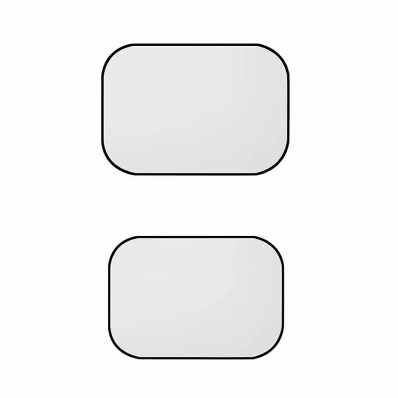 Visière auto soleil isolation thermique arrière accessoire voiture pare soleil toit 2PCS
