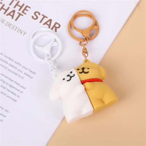 Image of GEOCARTER Teddy Bear Keyring | Cute Keychain for Bags & Keys