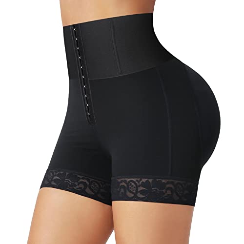 Feelingirl Tummy Control Butt Lifting Shapewear For Women High Waist Body Shaper Butt Lifter Shorts Thigh Slimmer,X-Large #TOP16