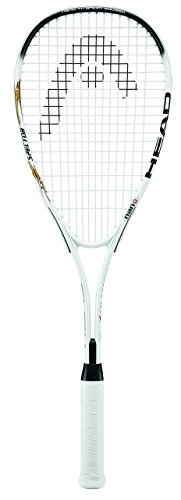 Head Nano Ti Spector 2.0 - Raqueta de squash, color negro y blanco
